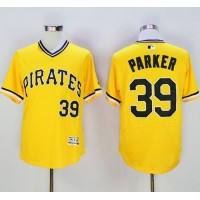 Pittsburgh Pirates #39 Dave Parker Gold Flexbase Authentic Collection Cooperstown Stitched MLB Jersey