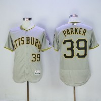 Pittsburgh Pirates #39 Dave Parker Grey Flexbase Authentic Collection Stitched MLB Jersey