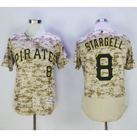Pittsburgh Pirates #8 Willie Stargell Camo Flexbase Authentic Collection Stitched MLB Jersey