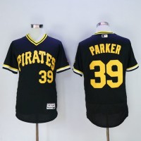 Pittsburgh Pirates #39 Dave Parker Black Flexbase Authentic Collection Cooperstown Stitched MLB Jersey