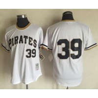 Mitchell And Ness 1971 Pittsburgh Pirates #39 Dave Parker White Throwback Stitched MLB Jersey