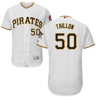 Pittsburgh Pirates #50 Jameson Taillon White Flexbase Authentic Collection Stitched MLB Jersey