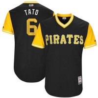 Pittsburgh Pirates #6 Starling Marte Black 