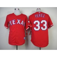 Texas Rangers #33 Martin Perez Red Cool Base Stitched MLB MLB Jersey