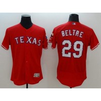 Texas Rangers #29 Adrian Beltre Red Flexbase Authentic Collection Stitched MLB Jersey