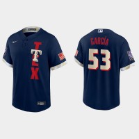 Texas Texas Rangers #53 Adolis Garcia 2021 Mlb All Star Game Fan's Version Navy Jersey