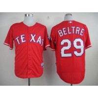 Texas Rangers #29 Adrian Beltre Red Cool Base Stitched MLB Jersey