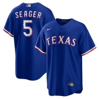 Texas Texas Rangers #5 Corey Seager Nike Alternate Replica Player Jersey - Royal