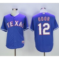 Texas Rangers #12 Rougned Odor Blue Cool Base Stitched MLB Jersey