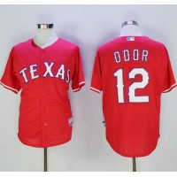Texas Rangers #12 Rougned Odor Red Cool Base Stitched MLB Jersey