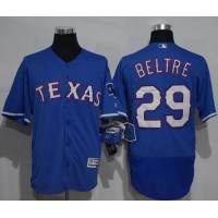 Texas Rangers #29 Adrian Beltre Blue Flexbase Authentic Collection Stitched MLB Jersey