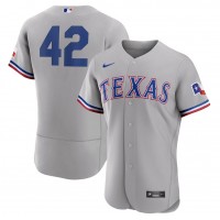 Texas Texas Rangers 2023 Jackie Robinson Day Gray Men's Nike Authentic Jersey