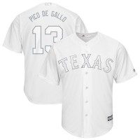 Texas Rangers #13 Joey Gallo White 