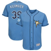 Tampa Bay Rays #39 Kevin Kiermaier Light Blue 2019 Spring Training Flex Base Stitched MLB Jersey