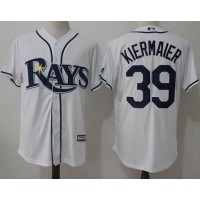 Tampa Bay Rays #39 Kevin Kiermaier White New Cool Base Stitched MLB Jersey