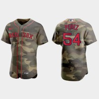 Boston Boston Red Sox #54 Martin Perez Men's Nike 2021 Armed Forces Day Authentic MLB Jersey -Camo