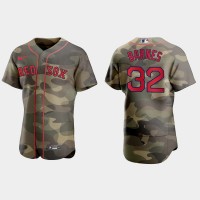 Boston Boston Red Sox #32 Matt Barnes Men's Nike 2021 Armed Forces Day Authentic MLB Jersey -Camo
