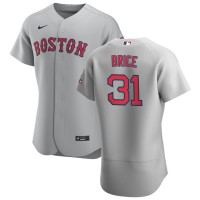 Boston Boston Red Sox #31 Austin Brice Men's Nike Gray Road 2020 Authentic Team MLB Jersey