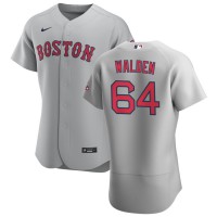 Boston Boston Red Sox #64 Marcus Walden Men's Nike Gray Road 2020 Authentic Team MLB Jersey