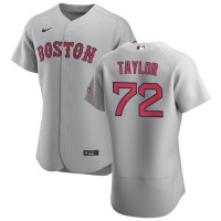 Boston Boston Red Sox #72 Josh Taylor Men's Nike Gray Road 2020 Authentic Team MLB Jersey