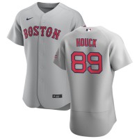 Boston Boston Red Sox #89 Tanner Houck Men's Nike Gray Road 2020 Authentic Team MLB Jersey