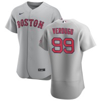 Boston Boston Red Sox #99 Alex Verdugo Men's Nike Gray Road 2020 Authentic Team MLB Jersey