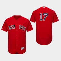 Boston Red Sox #17 Nathan Eovaldi Red Flexbase Authentic Collection Stitched MLB Jersey