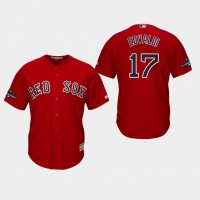 Boston Red Sox #17 Nathan Eovaldi Red New Cool Base 2018 World Series Champions Stitched MLB Jersey