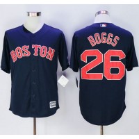 Boston Red Sox #26 Wade Boggs Navy Blue New Cool Base Stitched MLB Jersey