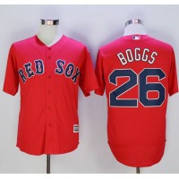 Boston Red Sox #26 Wade Boggs Red New Cool Base Stitched MLB Jersey