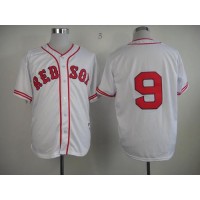 Boston Red Sox #9 Ted Williams White 1936 Turn Back The Clock Stitched MLB Jersey