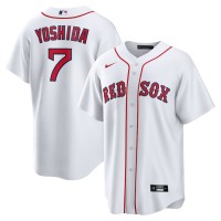 Boston Boston Red Sox #7 Masataka Yoshida Men's Nike White Home Official Replica Player Jersey