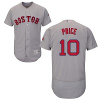 Boston Red Sox #10 David Price Grey Flexbase Authentic Collection Stitched MLB Jersey