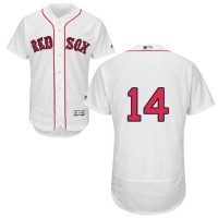 Boston Red Sox #14 Jim Rice White Flexbase Authentic Collection Stitched MLB Jersey