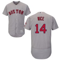 Boston Red Sox #14 Jim Rice Grey Flexbase Authentic Collection Stitched MLB Jersey