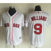 Boston Red Sox #9 Ted Williams White New Cool Base Stitched MLB Jersey