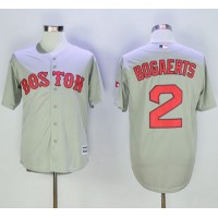 Boston Red Sox #2 Xander Bogaerts Grey New Cool Base Stitched MLB Jersey