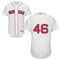 Boston Red Sox #46 Craig Kimbrel White Flexbase Authentic Collection Stitched MLB Jersey
