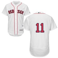Boston Red Sox #11 Rafael Devers White Flexbase Authentic Collection Stitched MLB Jersey
