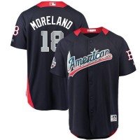 Boston Red Sox #18 Mitch Moreland Navy Blue 2018 All-Star American League Stitched MLB Jersey