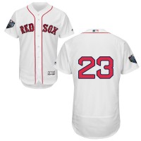 Boston Red Sox #23 Blake Swihart White Flexbase Authentic Collection 2018 World Series Stitched MLB Jersey