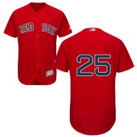 Boston Red Sox #25 Steve Pearce Red Flexbase Authentic Collection Stitched MLB Jersey