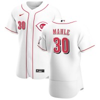 Cincinnati Cincinnati Reds #30 Tyler Mahle Men's Nike White Home 2020 Authentic Player MLB Jersey