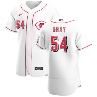 Cincinnati Cincinnati Reds #54 Sonny Gray Men's Nike White Home 2020 Authentic Player MLB Jersey