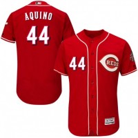 Cincinnati Reds #44 Aristides Aquino Red Flexbase Authentic Collection Stitched MLB Jersey