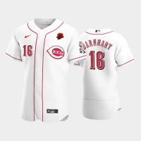 Cincinnati Cincinnati Reds #16 Tucker Barnhart Men's Nike Authentic 2021 Memorial Day MLB Jersey - White