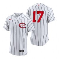 Cincinnati Cincinnati Reds #17 Kyle Farmer Men's 2022 Field of Dreams MLB Authentic Jersey - White