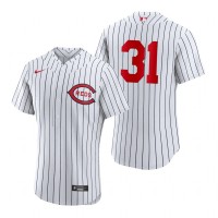 Cincinnati Cincinnati Reds #31 Mike Minor Men's 2022 Field of Dreams MLB Authentic Jersey - White