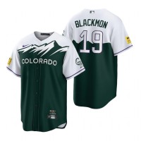 Colorado Colorado Rockies #19 Charlie Blackmon Green Men's MLB Nike 2022 City Connect Game Jersey
