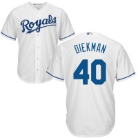 Kansas City Royals #40 Jake Diekman White Cool Base Stitched MLB Jersey